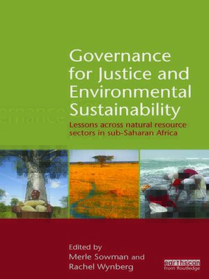 cover image of Governance for Justice and Environmental Sustainability